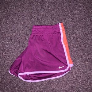 Purple & pink Nike dri-fit shorts!!!!